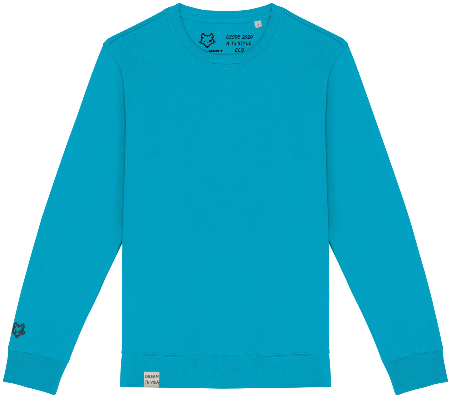 Sudadera Básica Bordado Manga - Howl West