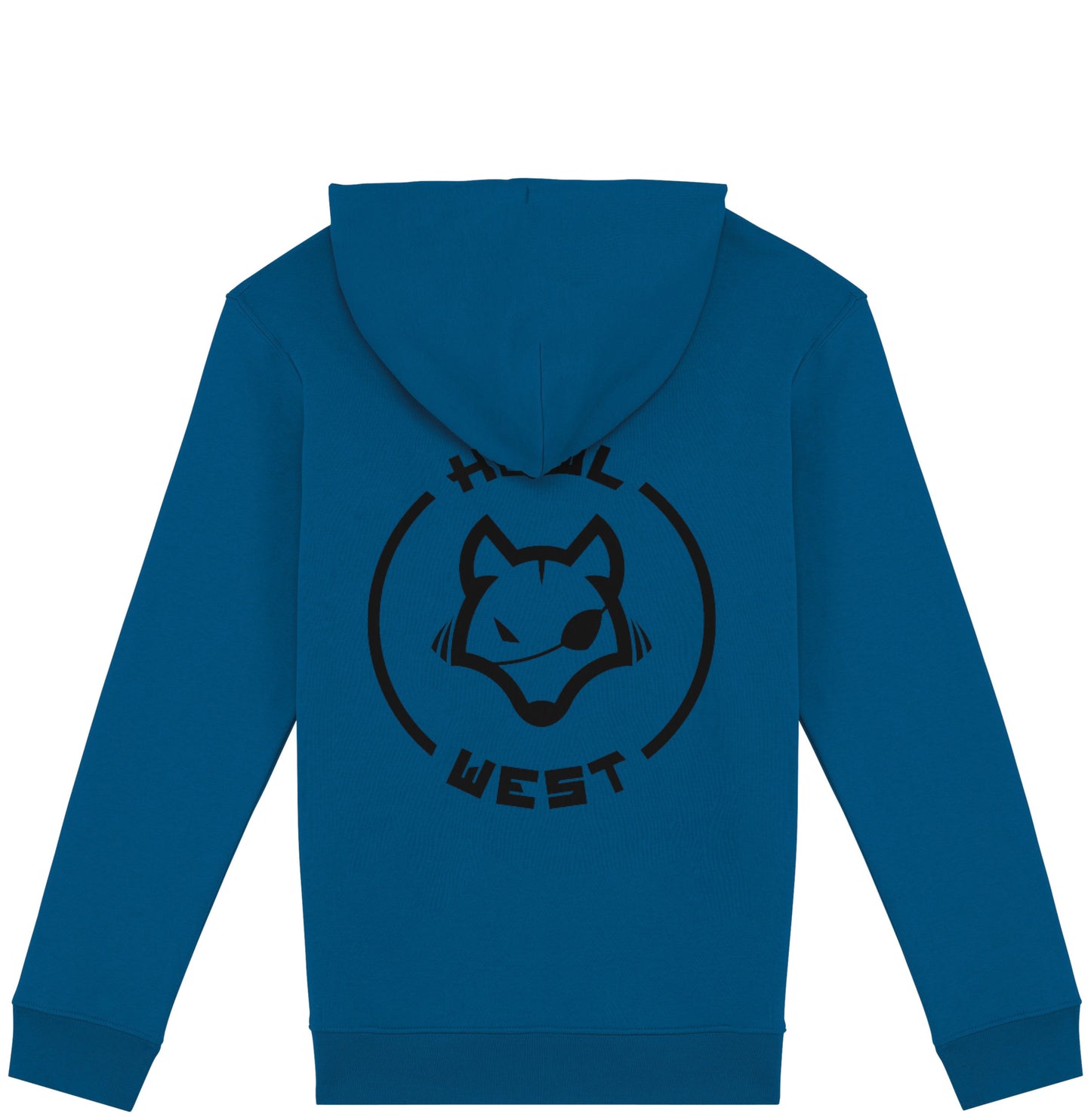 Hoodie Bordado y Espalda Luna - Howl West