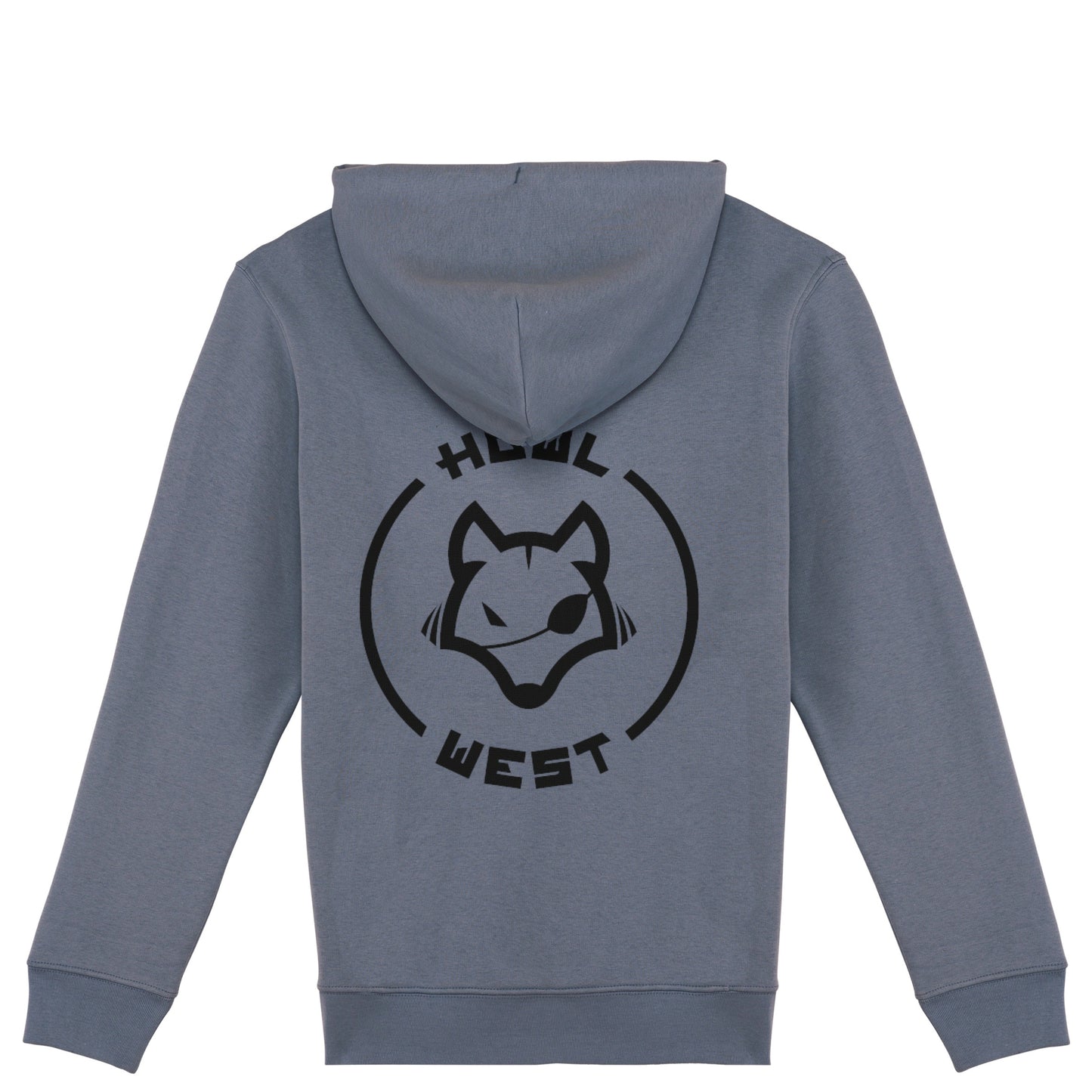 Hoodie Bordado y Espalda Luna - Howl West