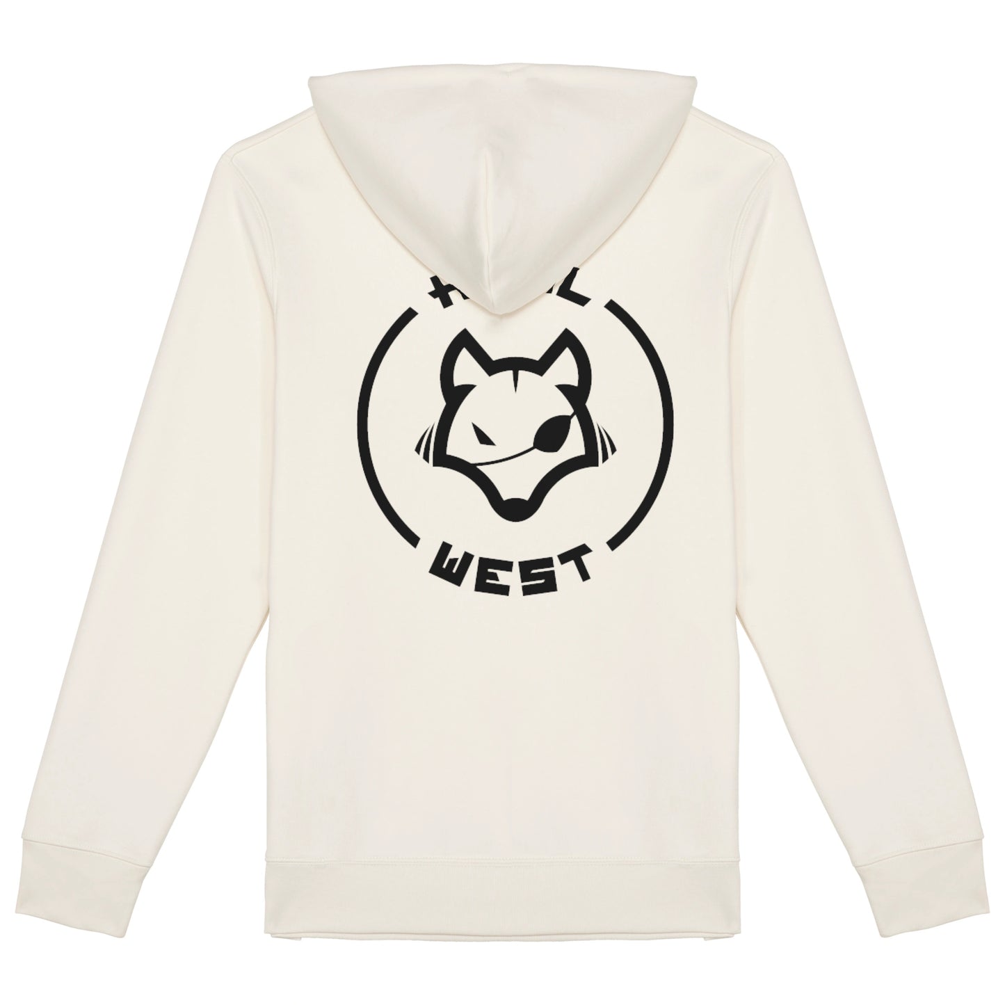 Hoodie Bordado y Espalda Luna - Howl West