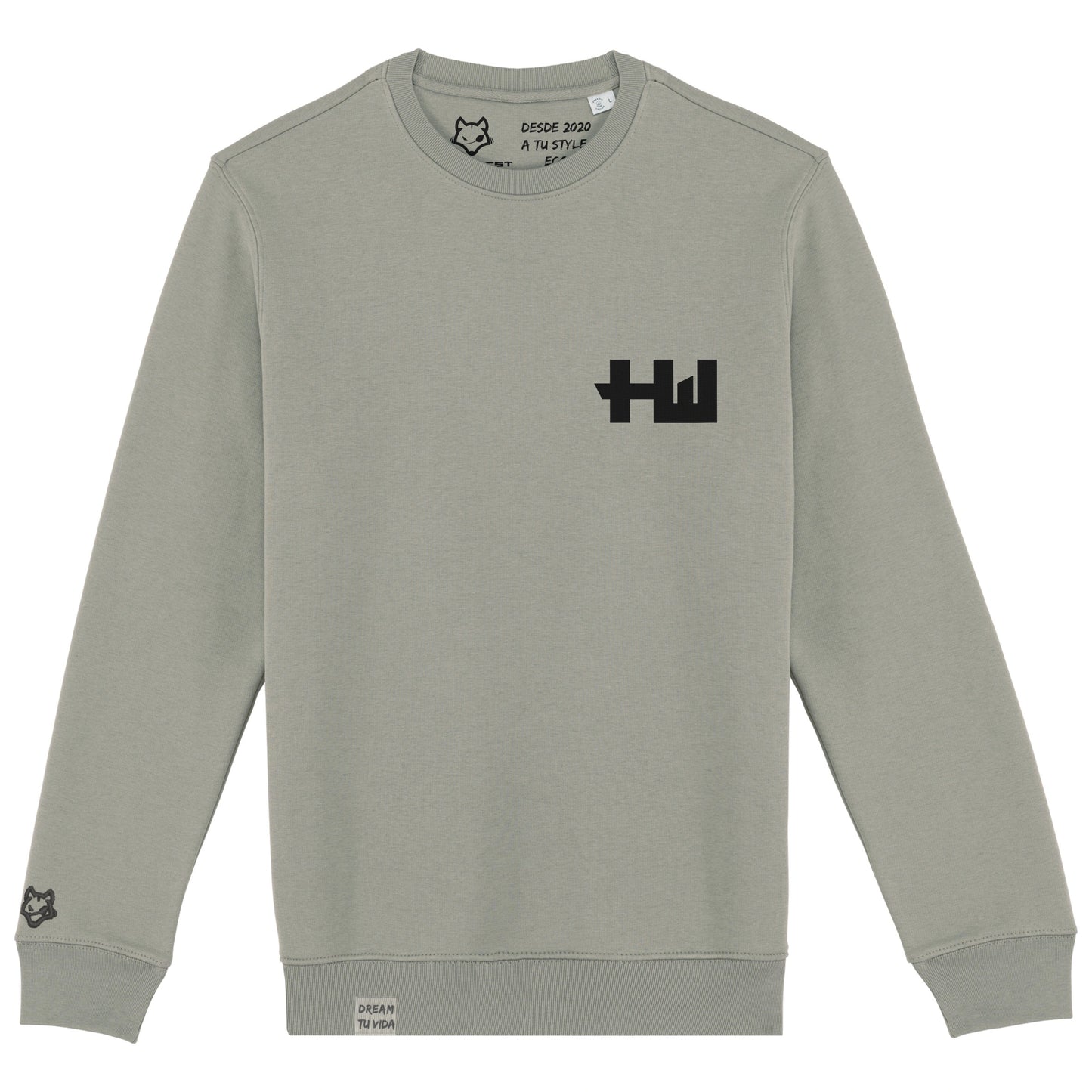 Sudadera HW Corazón + Bordado en manga - Howl West