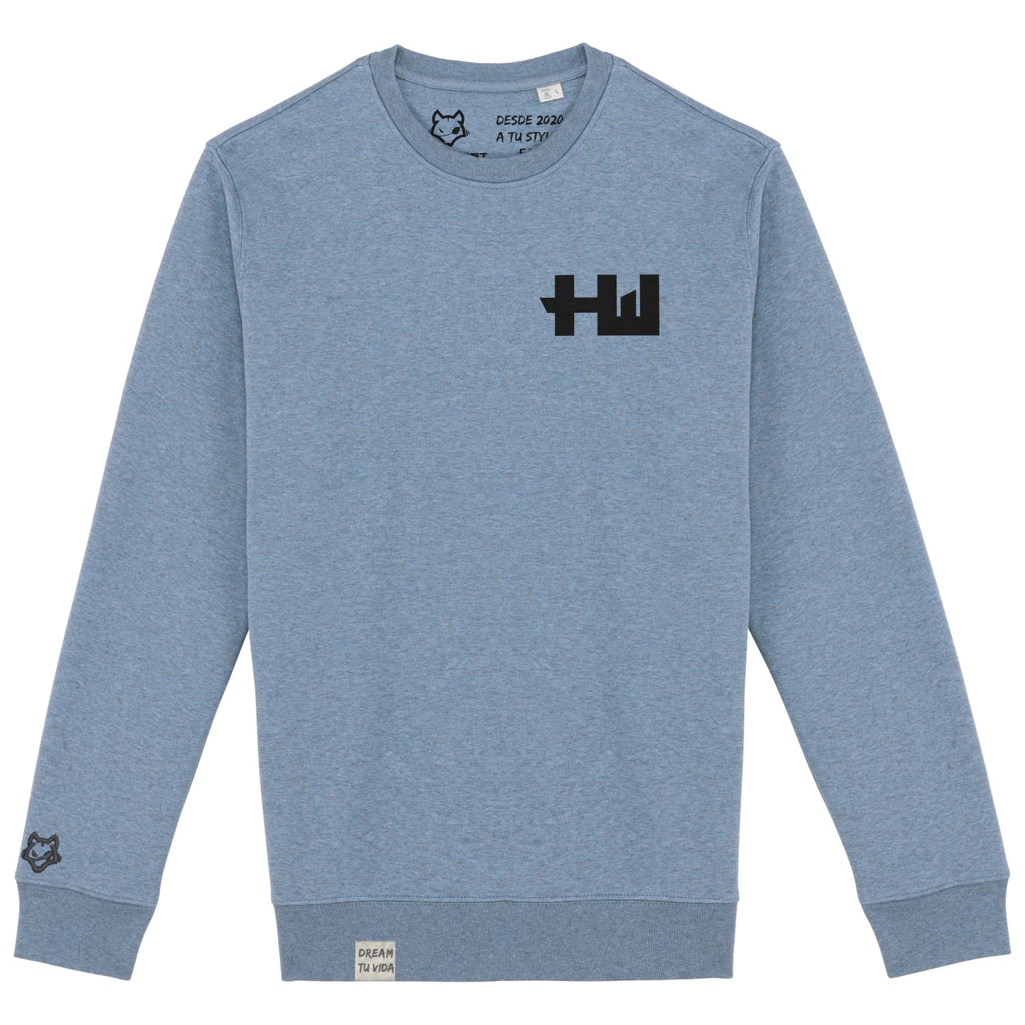 Sudadera HW Corazón + Bordado en manga - Howl West