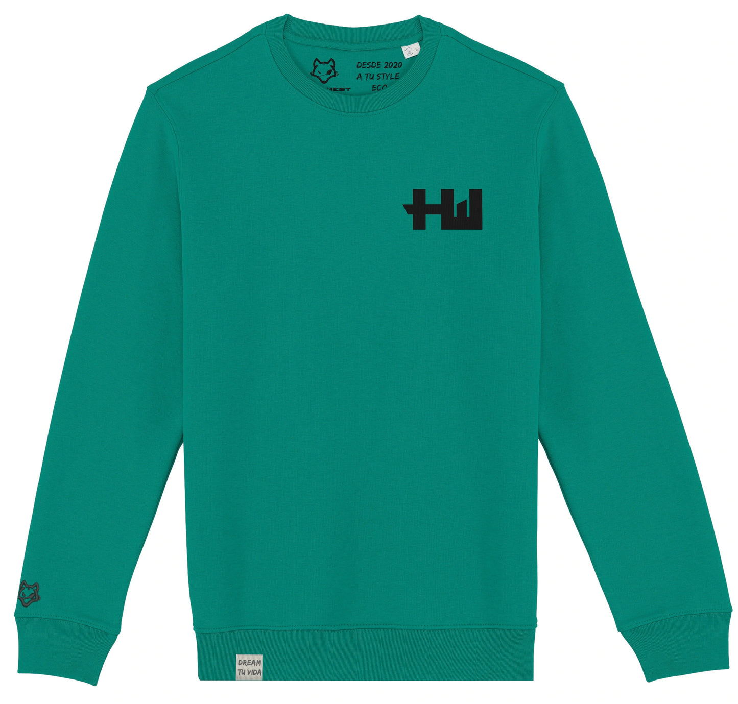 Sudadera HW Corazón + Bordado en manga - Howl West