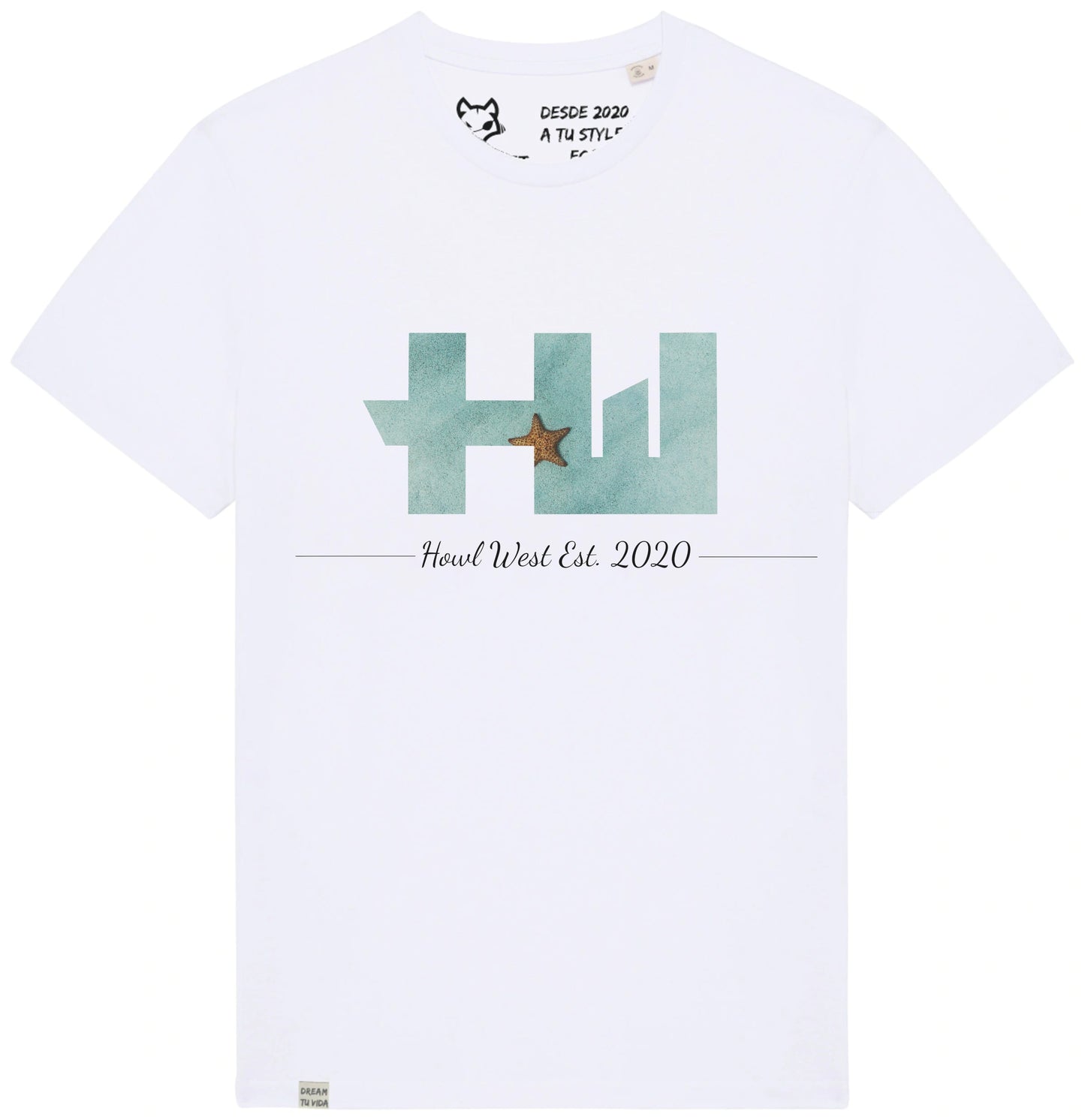 Camiseta HW Big Nature Blanco - Howl West