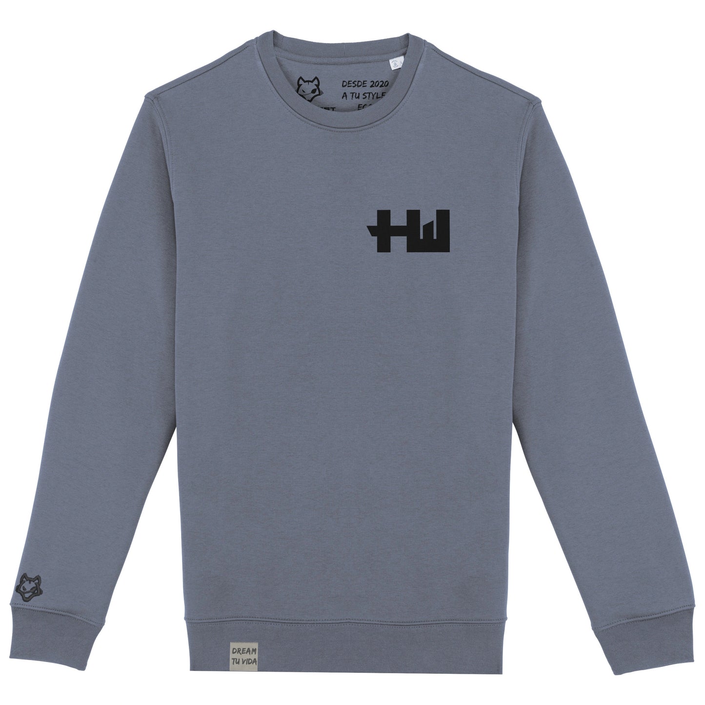 Sudadera HW Corazón + Bordado en manga - Howl West