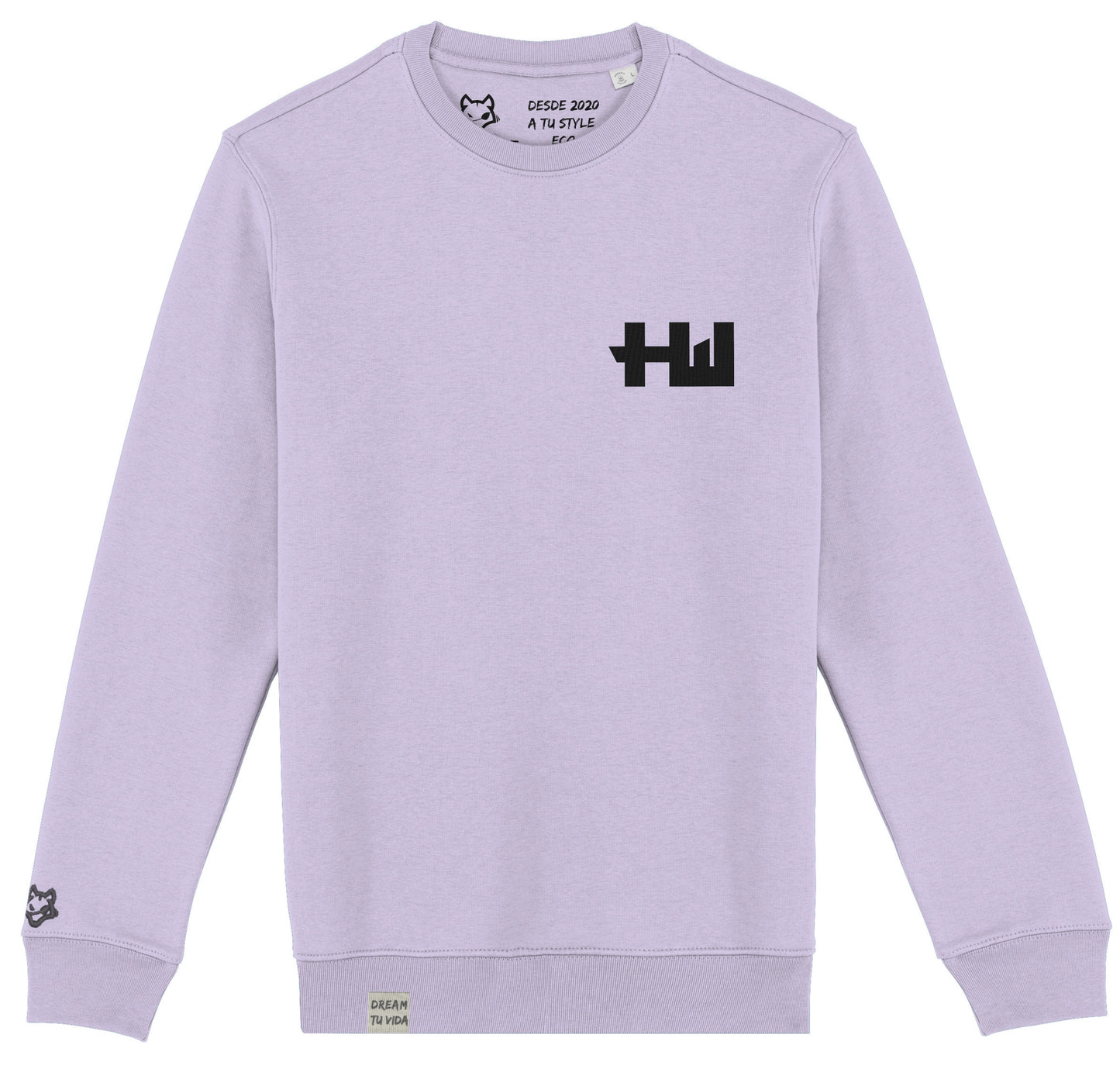 Sudadera HW Corazón + Bordado en manga - Howl West