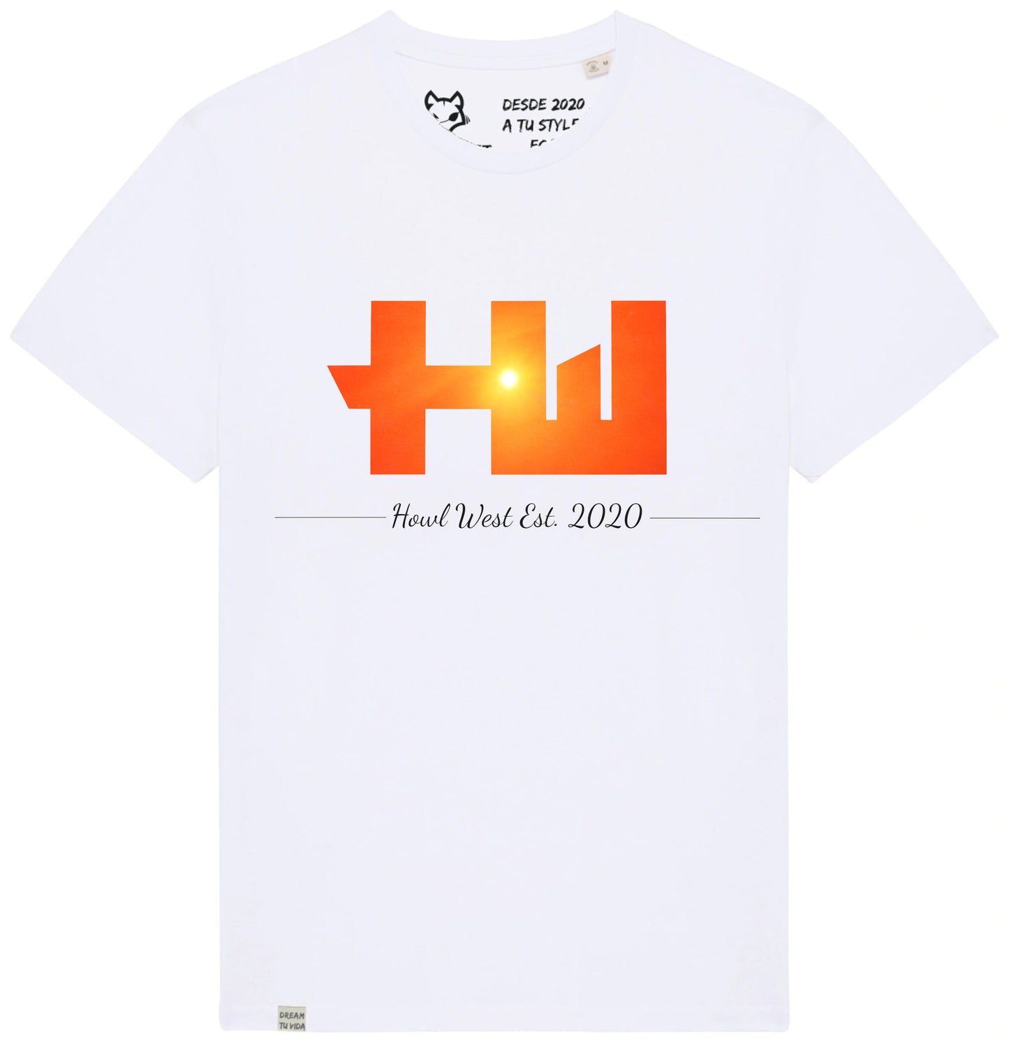 Camiseta HW Big Nature Blanco - Howl West