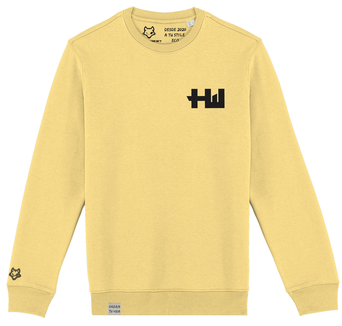 Sudadera HW Corazón + Bordado en manga - Howl West