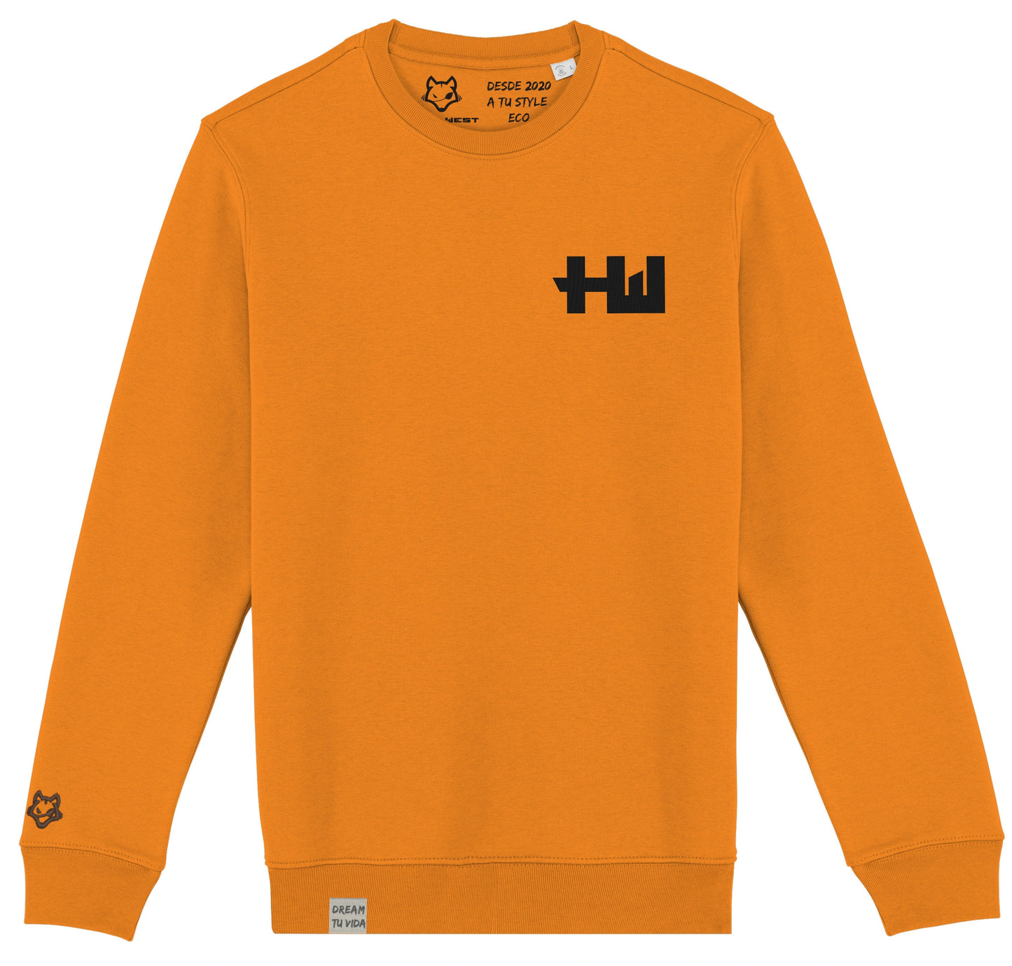 Sudadera HW Corazón + Bordado en manga - Howl West