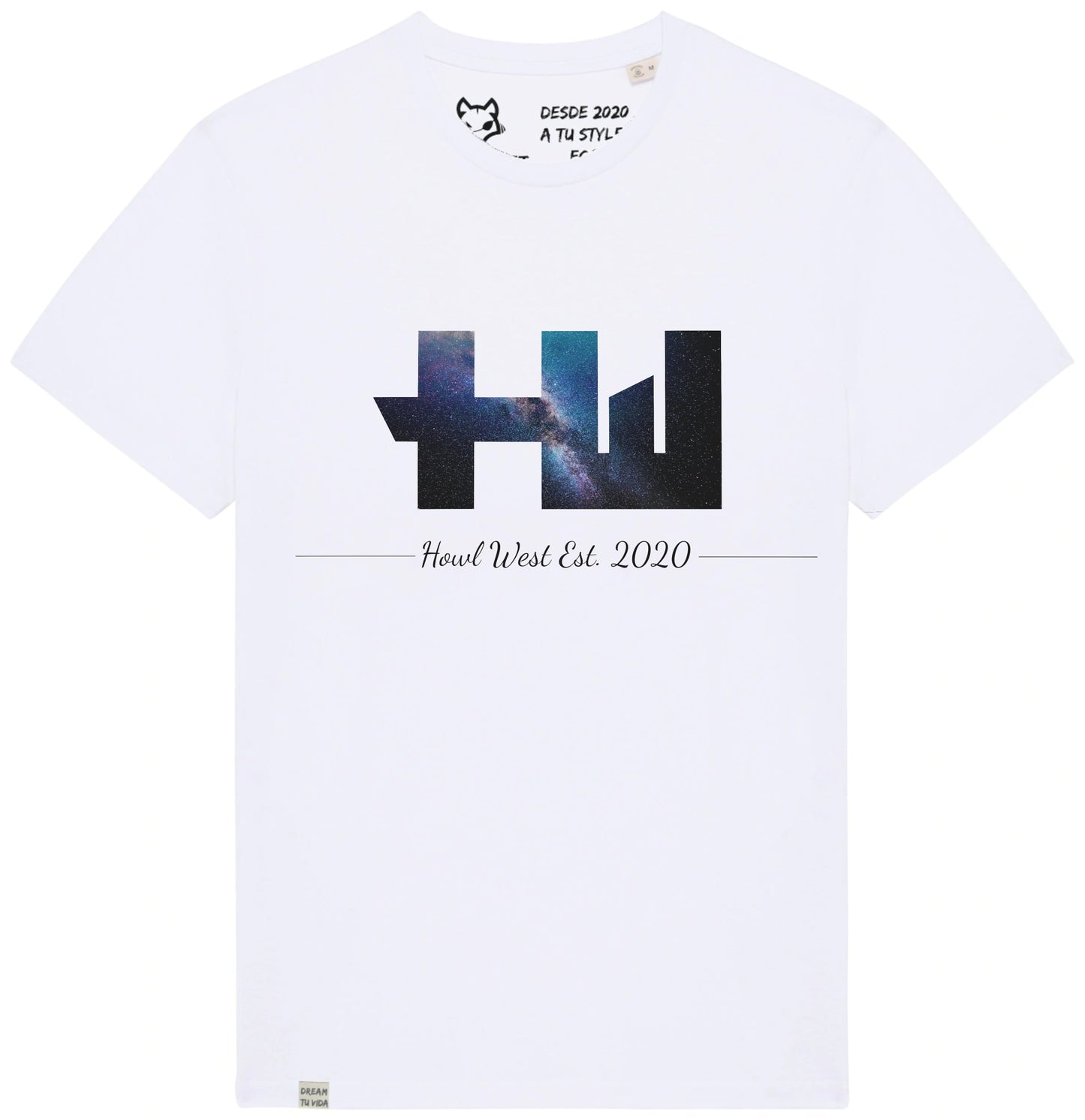 Camiseta HW Big Nature Blanco - Howl West