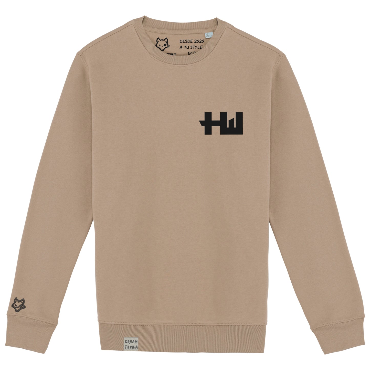 Sudadera HW Corazón + Bordado en manga - Howl West