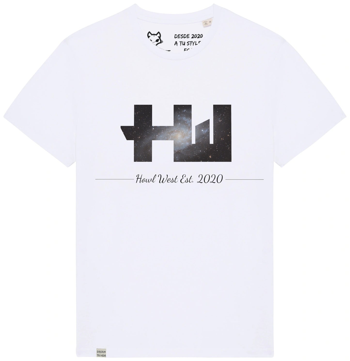 Camiseta HW Big Nature Blanco - Howl West