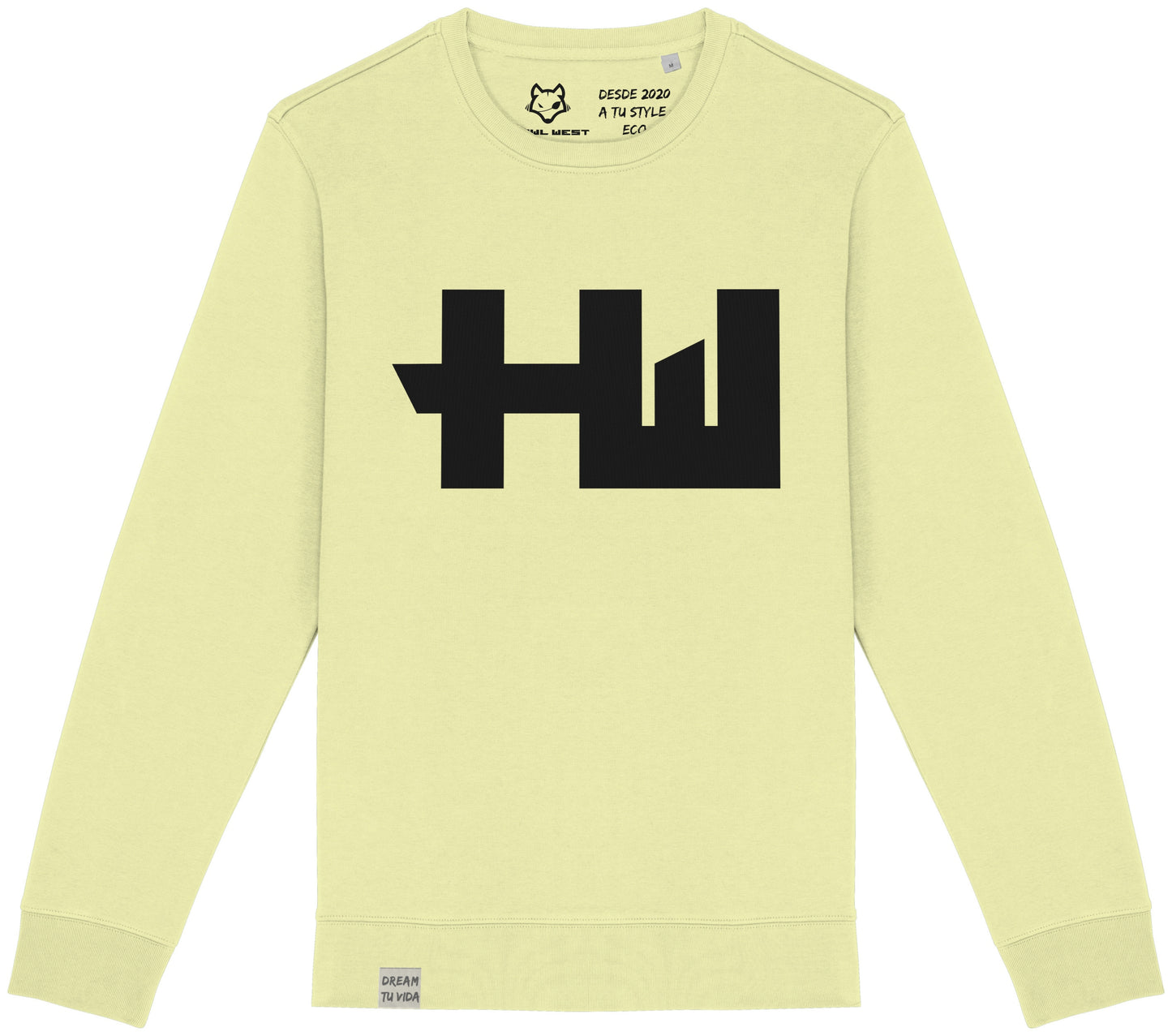 Sudadera HW Pecho + Bordado en espalda - Howl West