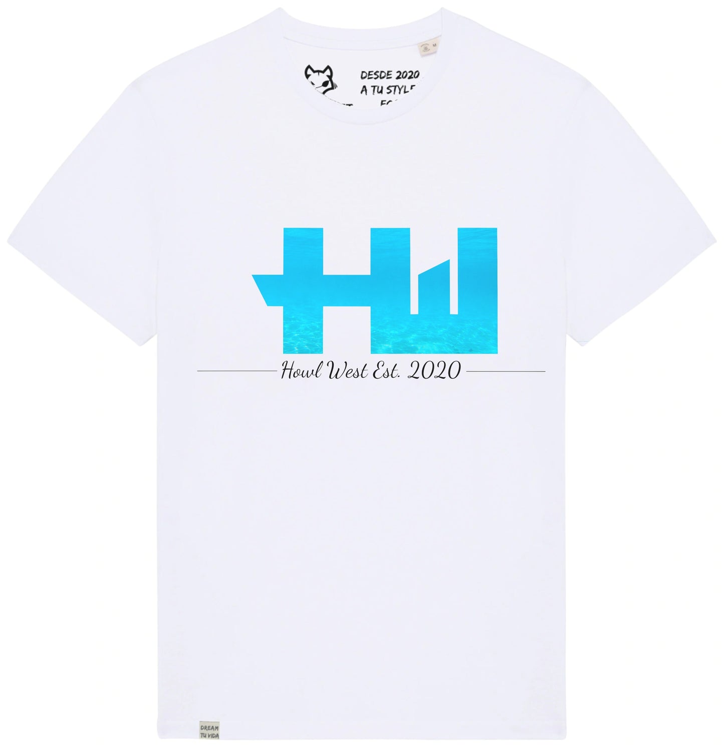 Camiseta HW Big Nature Blanco - Howl West