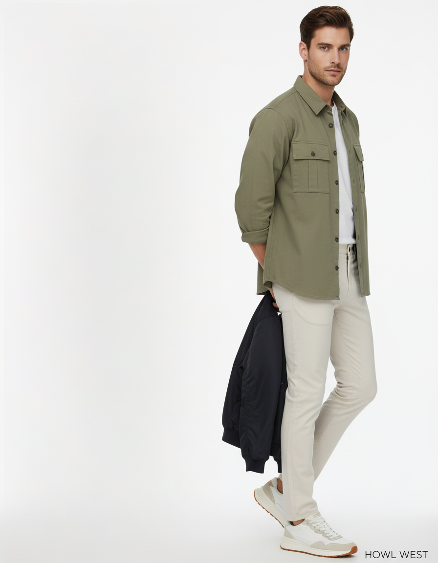 Pantalón Chino Urban Sostenible corte masculino Howl West