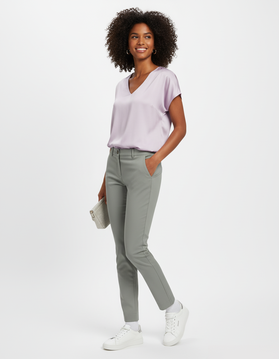 Pantalón Chino Urban Sostenible corte femenino Howl West