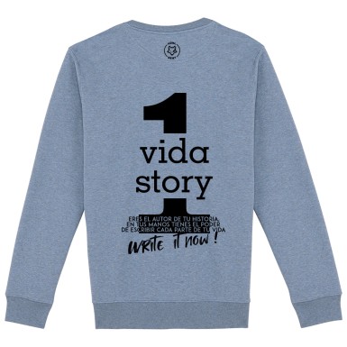 Sudadera 1 Vida 1 Story