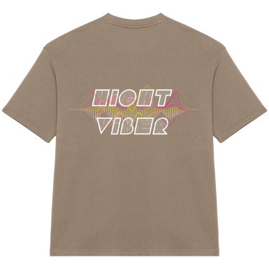 Camiseta oversize sudadera Hight Viber French Terry
