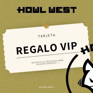 💎 Tarjeta Regalo Howl West: Sorprende a Alguien Único con un Toque diferente con un toque de calidad 🎉”