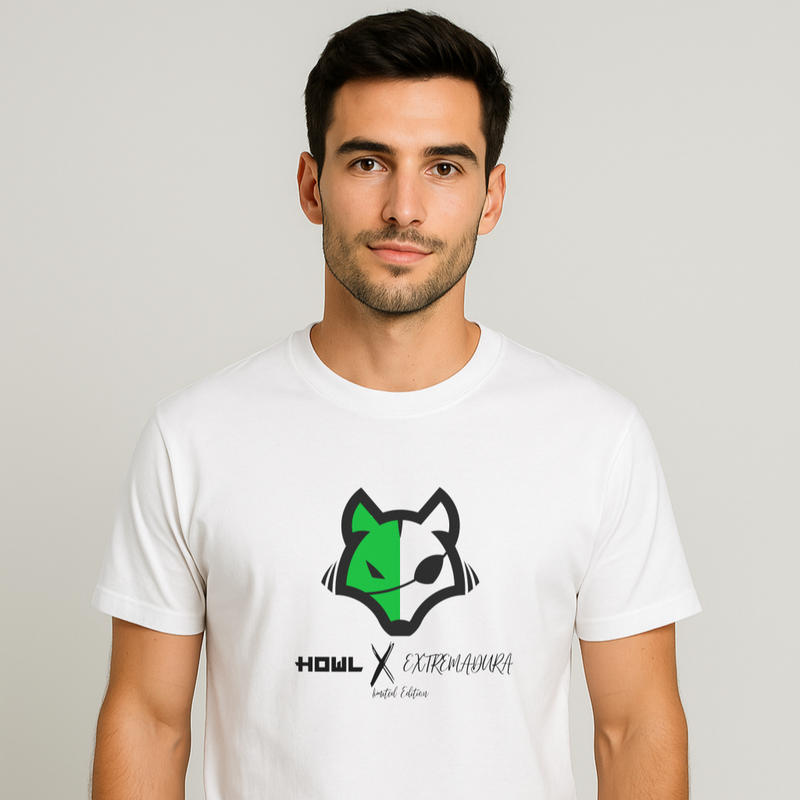 Camiseta Extremadura – Edición Limitada Howl X Extremadura (Aullando por Extremadura)