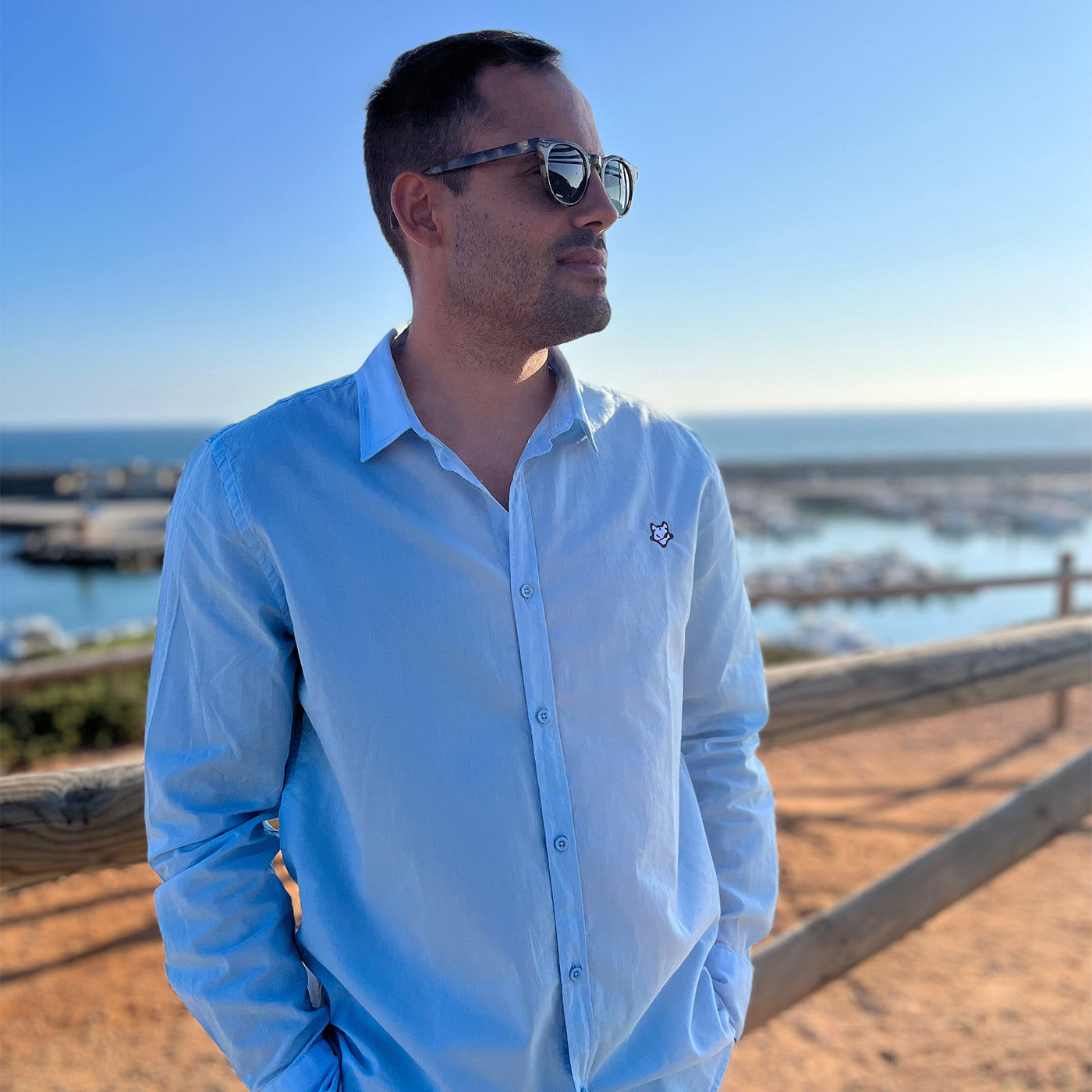 Camisa Bordada verano Head