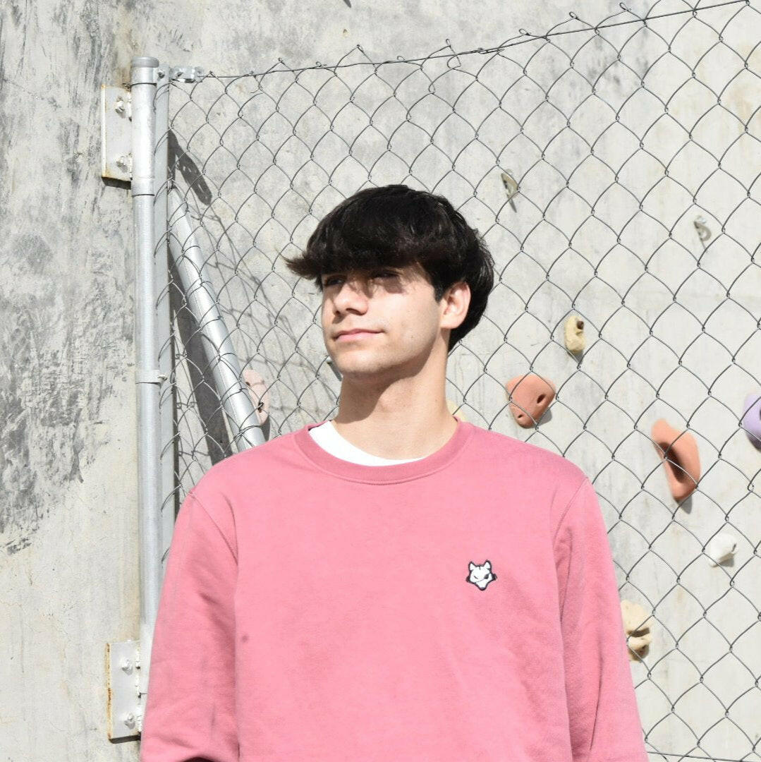 Sudadera Bordado Head manga