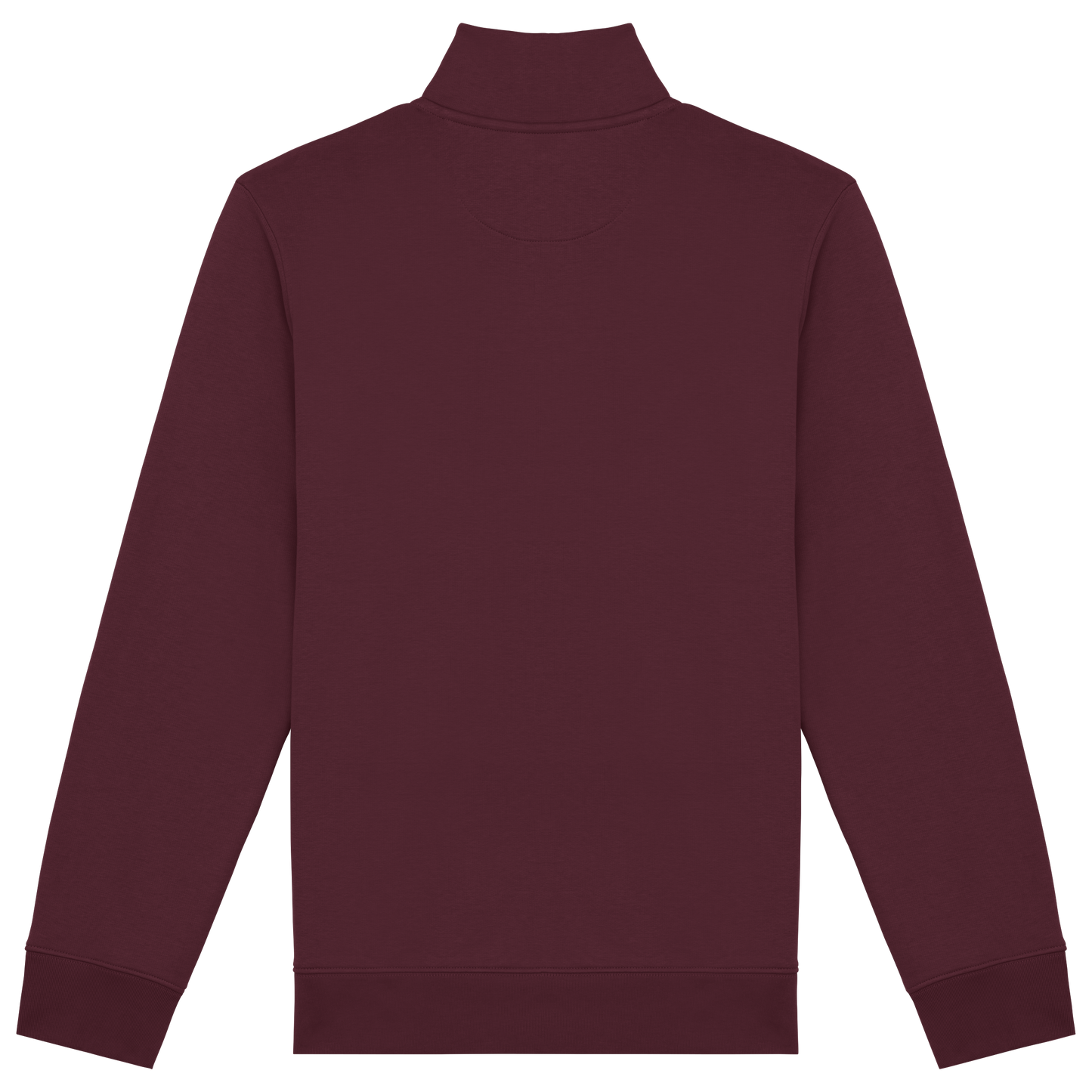Sudadera ecorresponsable de cuello alto con cremallera bordado en hombro - Howl West