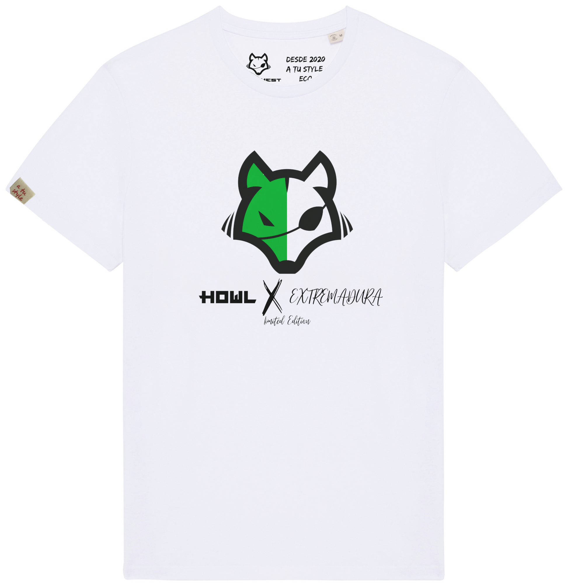 Camiseta Extremadura – Edición Limitada Howl X Extremadura (Aullando por Extremadura) - Howl West