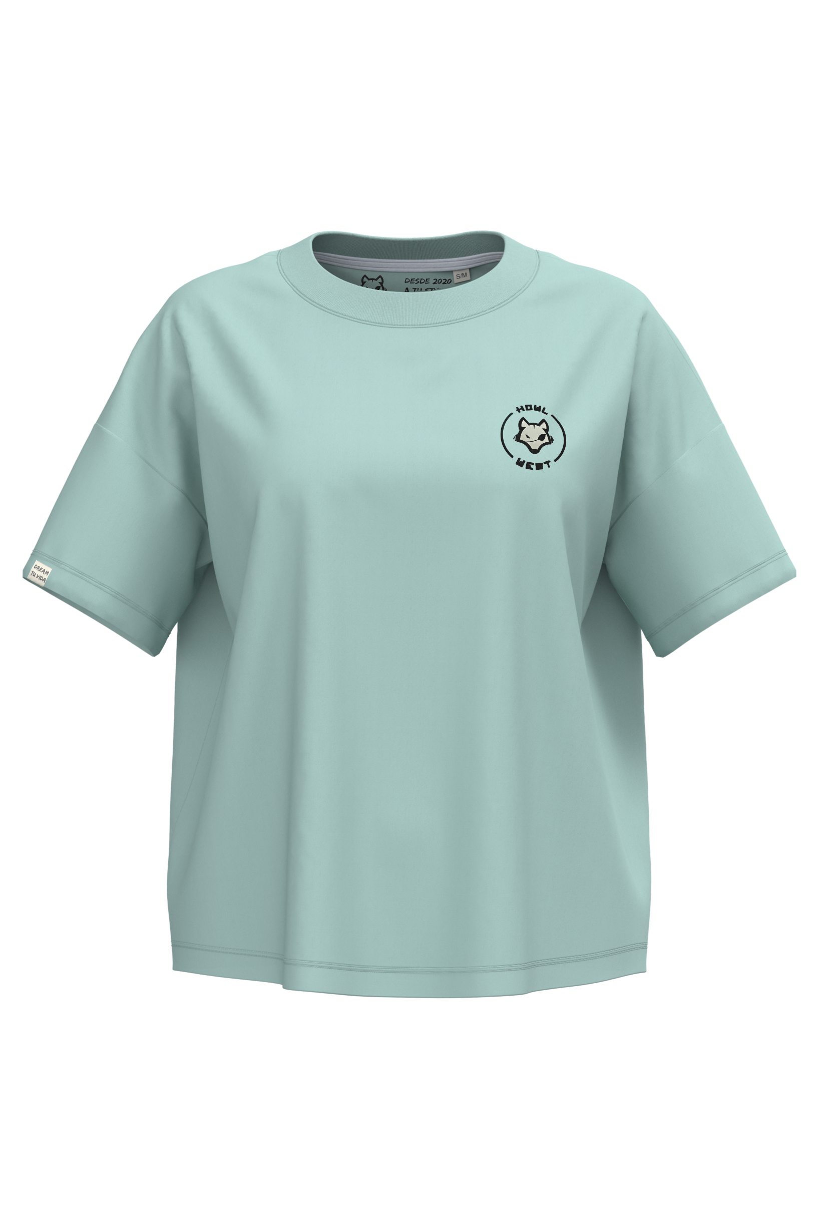 Camiseta oversize chica urban sostenible - Howl West