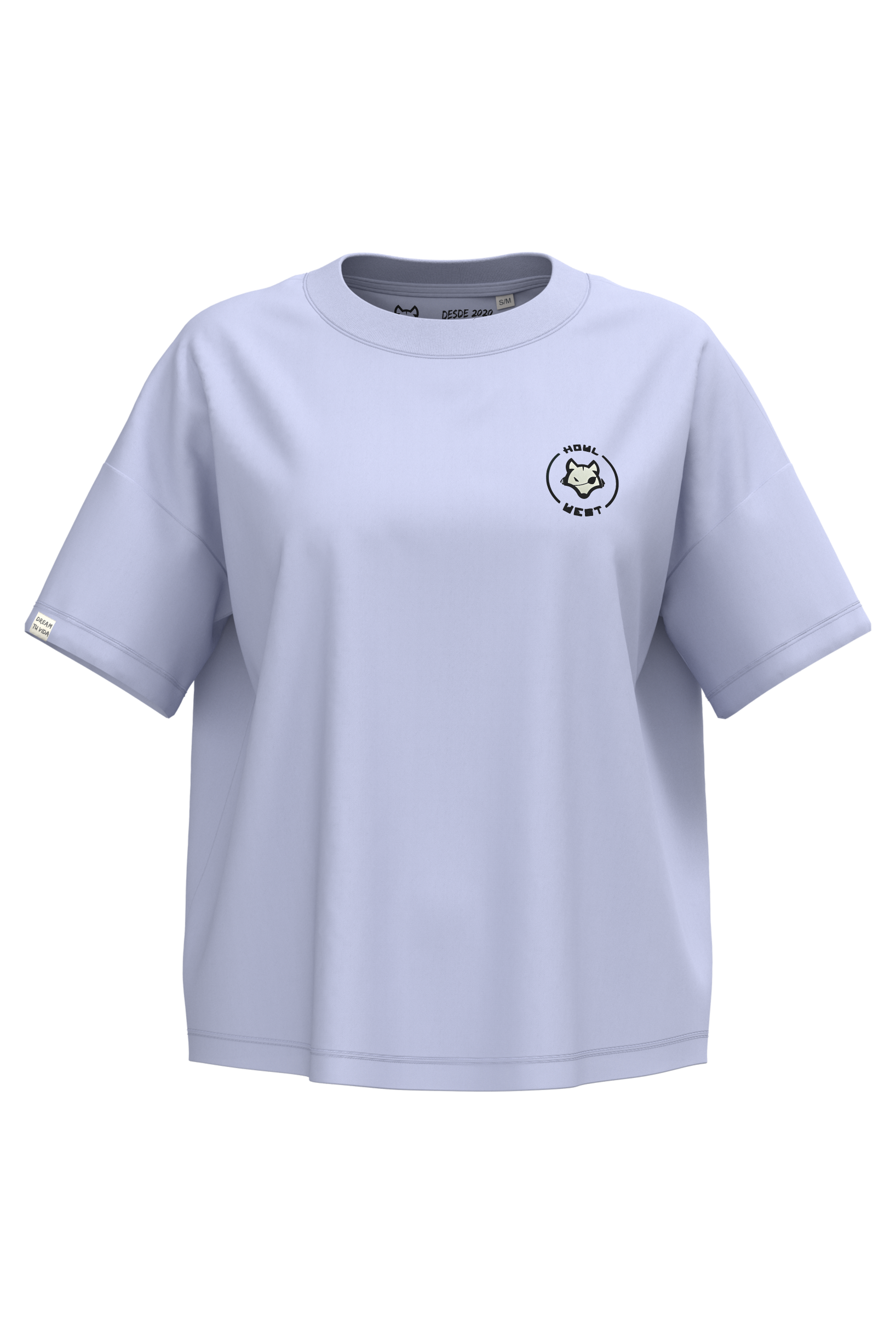Camiseta oversize chica urban sostenible - Howl West
