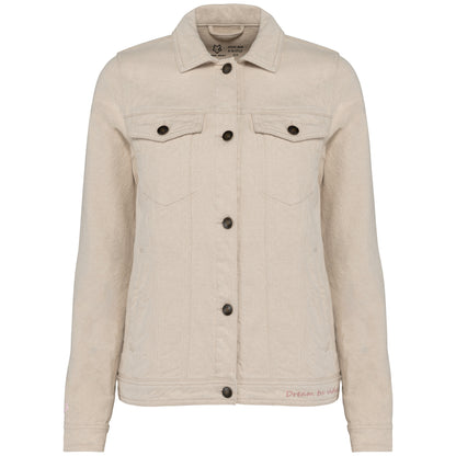 Chaqueta Raw Natural Algodón Orgánico & Cáñamo Mujer Howl West urban sostenible