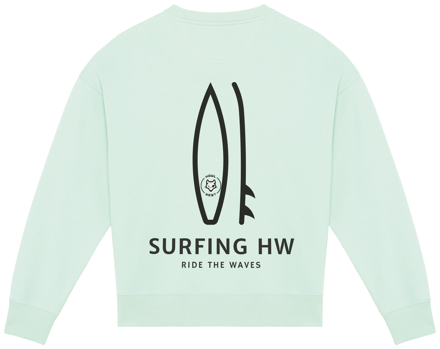 Sudadera Oversize Ride the Waves