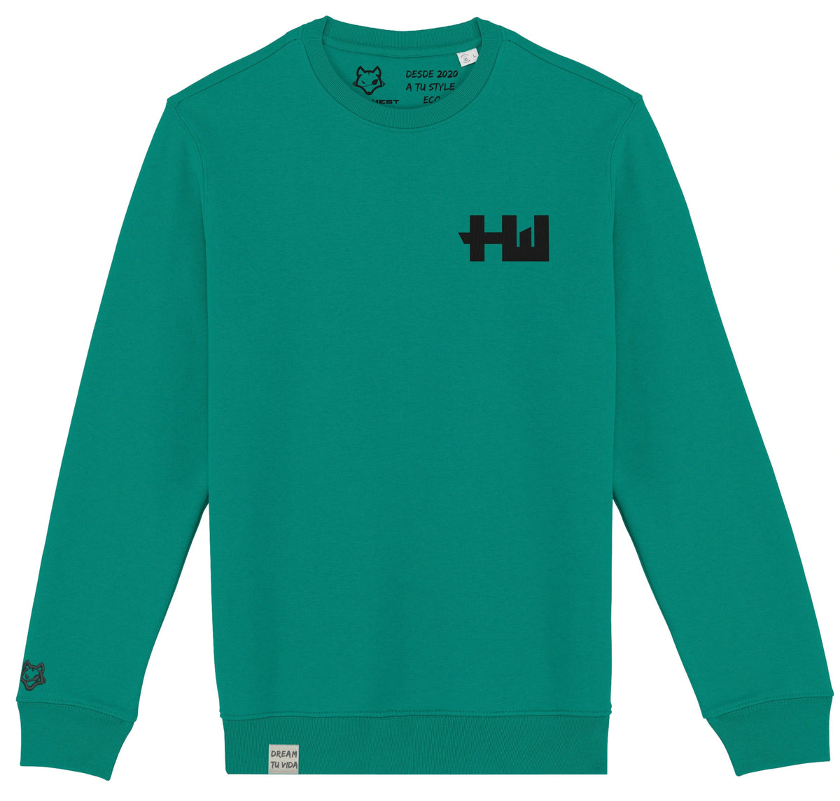 Sudadera HW con Bordado en Manga