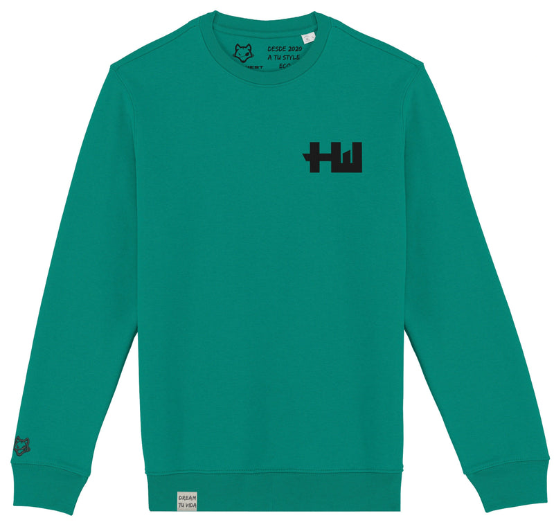 Sudadera HW con Bordado en Manga