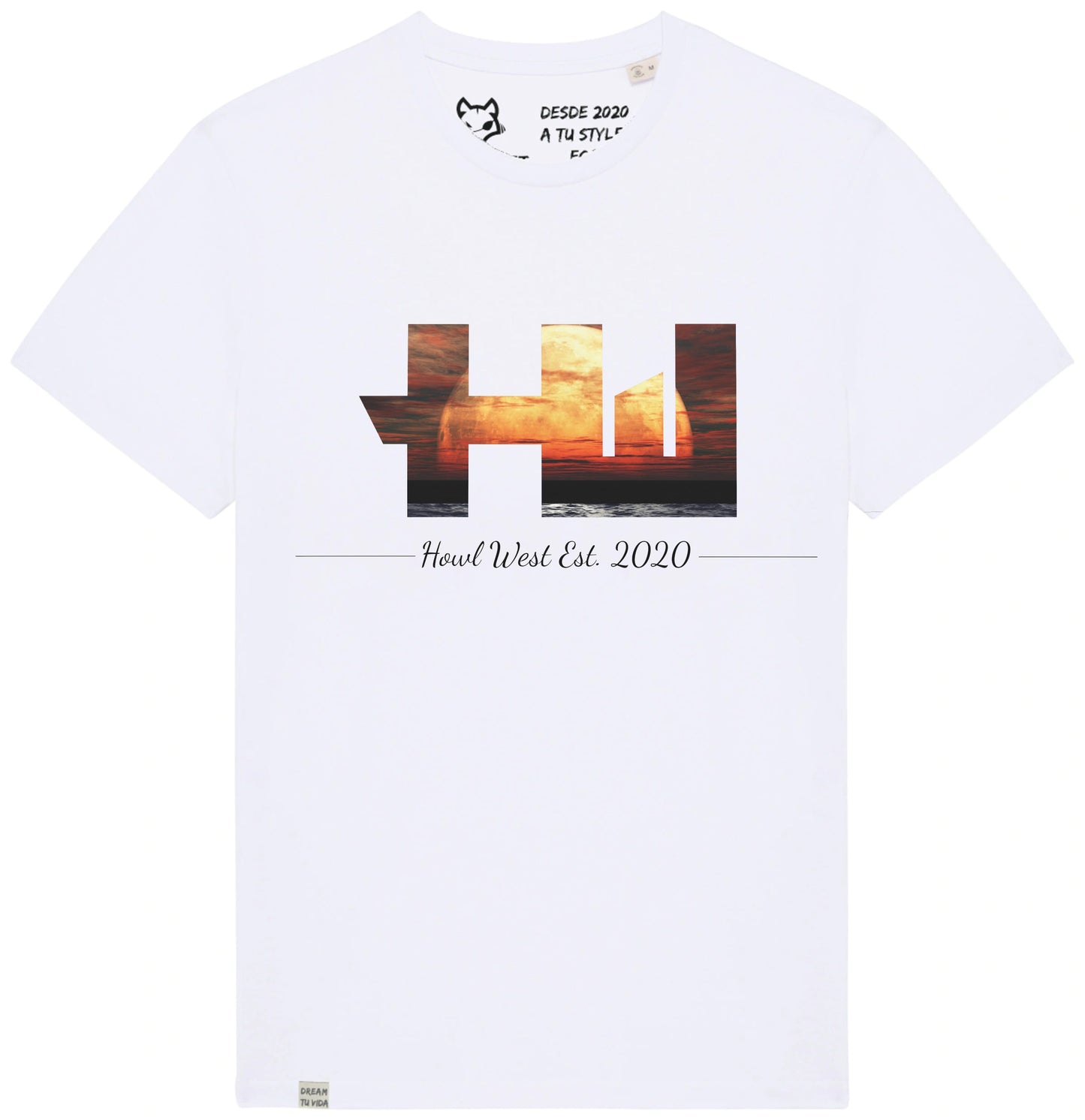 Camiseta HW Big Nature Blanco