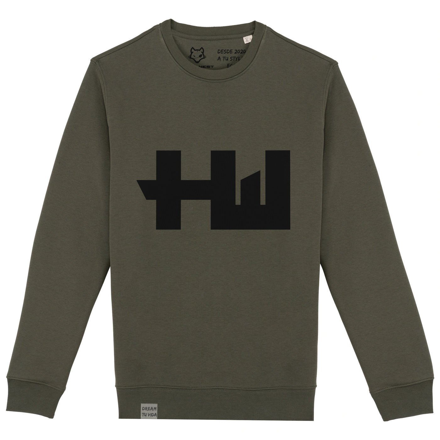 Sudadera HW con Bordado en Espalda