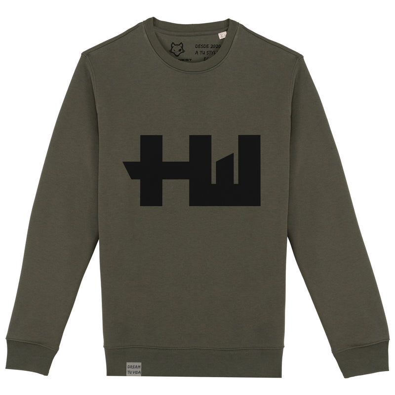Sudadera HW con Bordado en Espalda