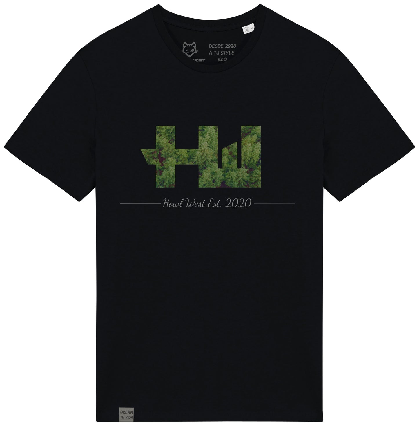 Camiseta HW Big Nature Negra