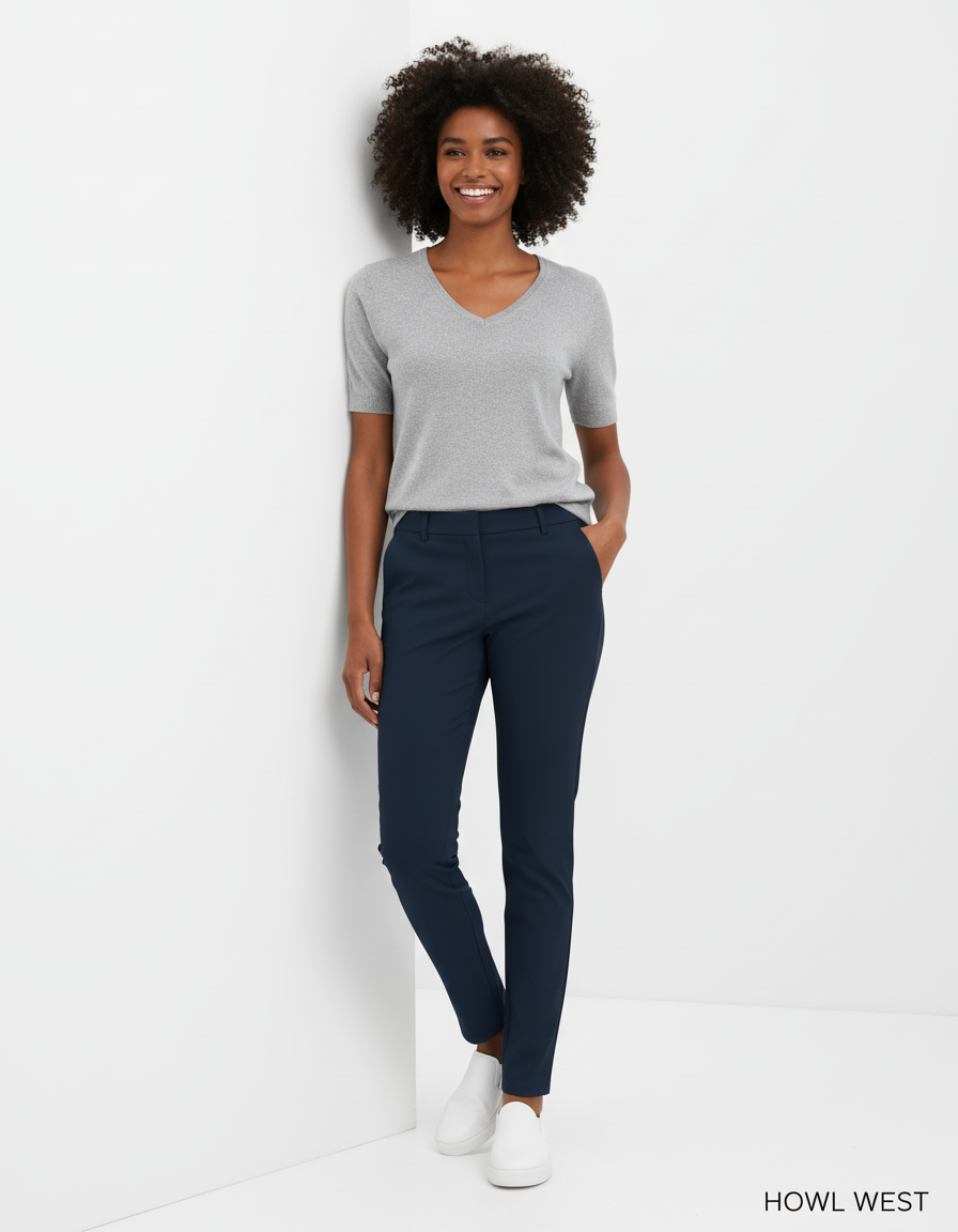 Pantalón Chino Urban Sostenible corte femenino Howl West
