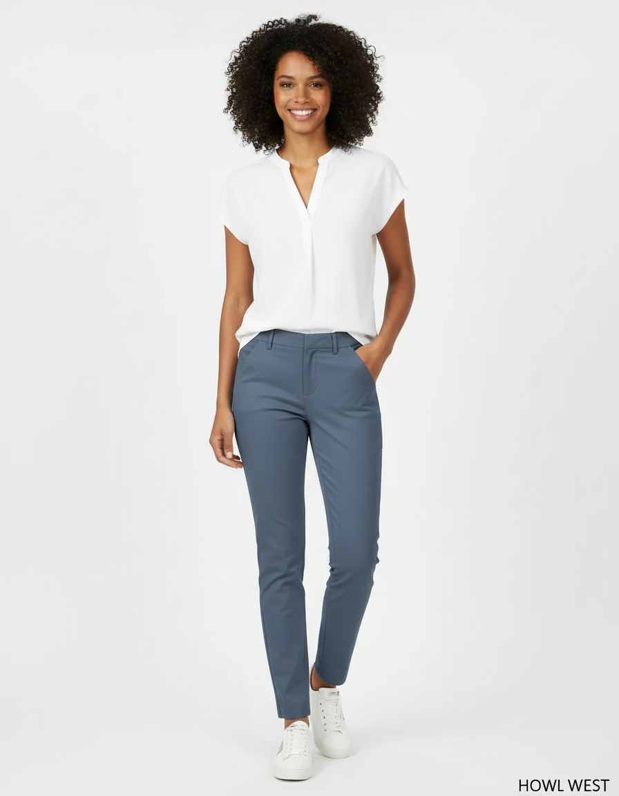 Pantalón Chino Urban Sostenible corte femenino Howl West